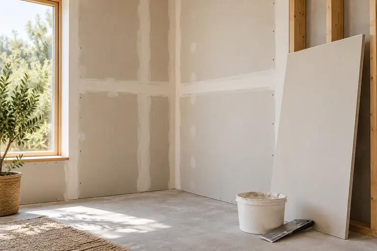 Plasterboard wall