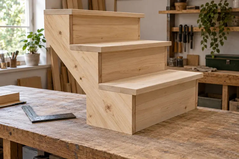 Timber stairs